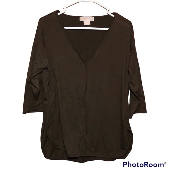 Michael Michael Kors Woman’s Casual Olive Green Lightweight Shirt Size 0X - Picture 1 of 7